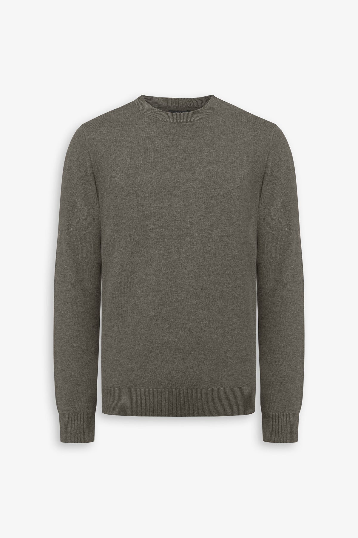 Basic dove gray crew neck sweater