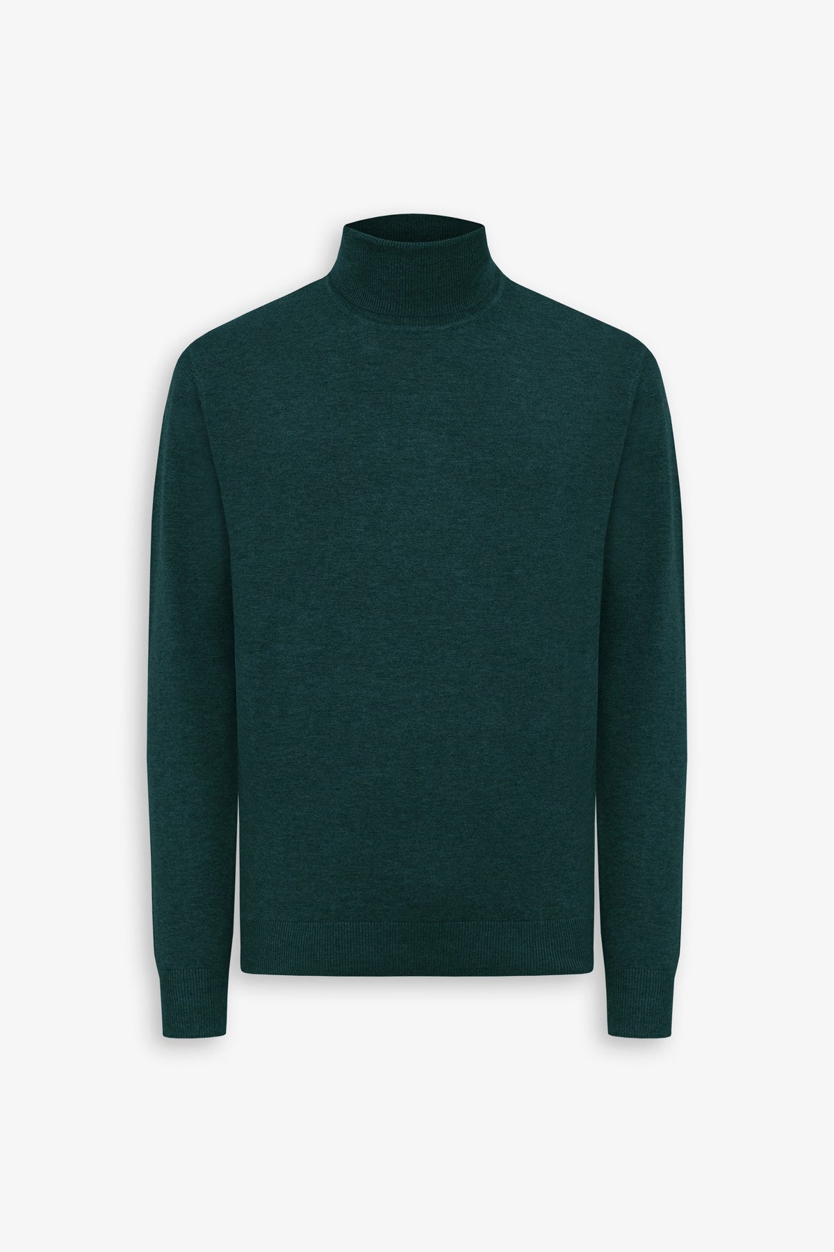 Basic teal turtleneck sweater