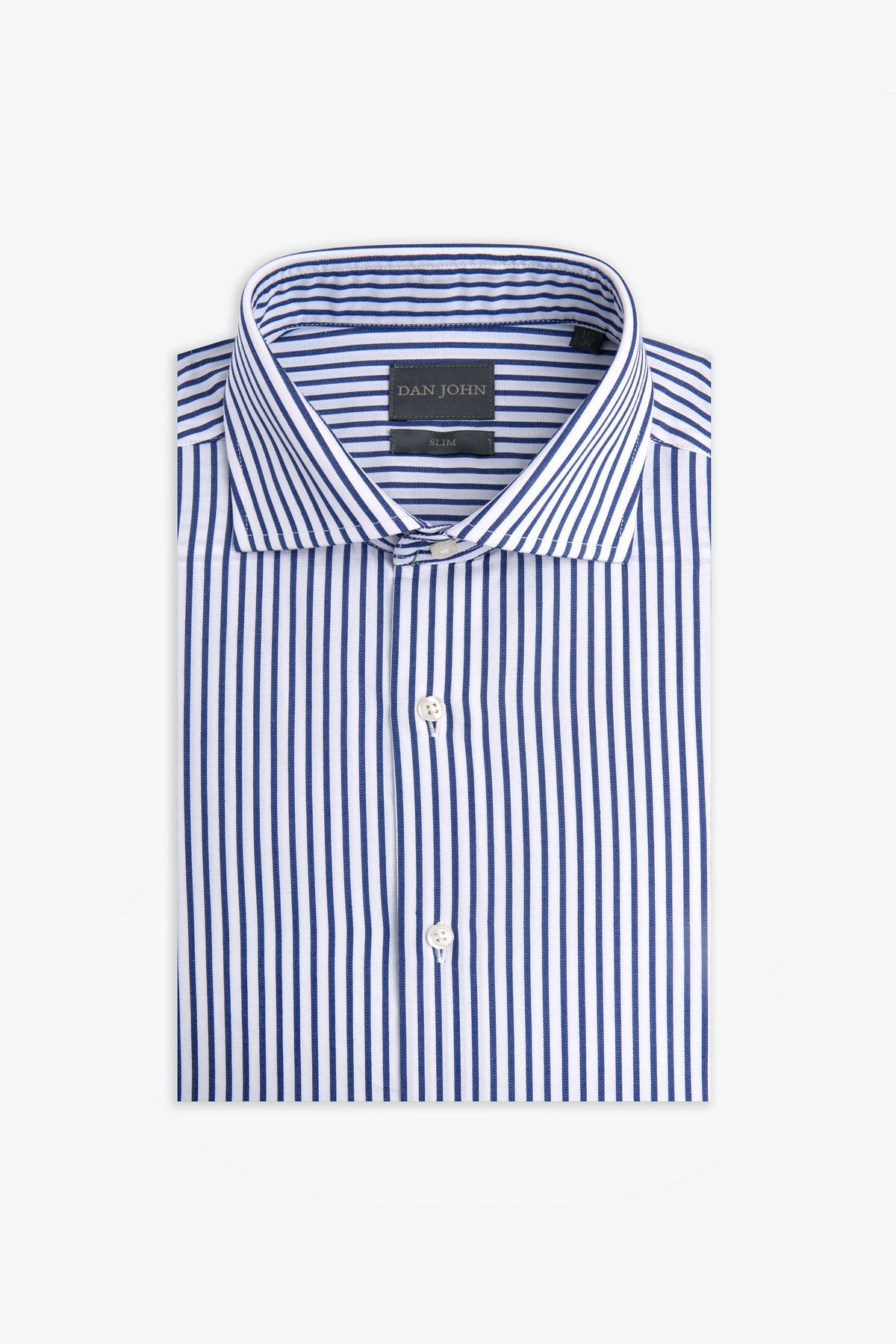 Slim royal striped shirt