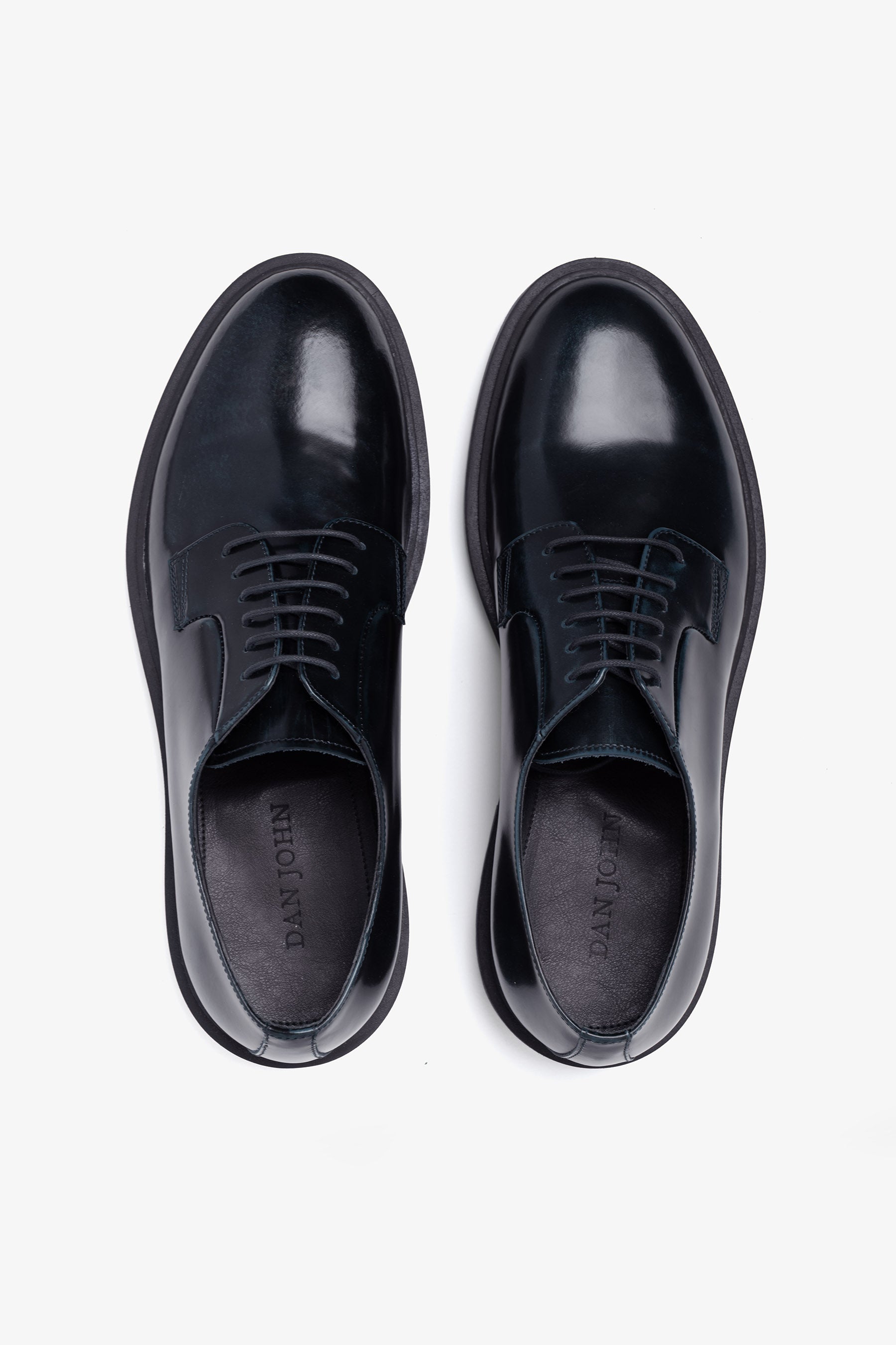 Scarpa classica derby blu-Dan John