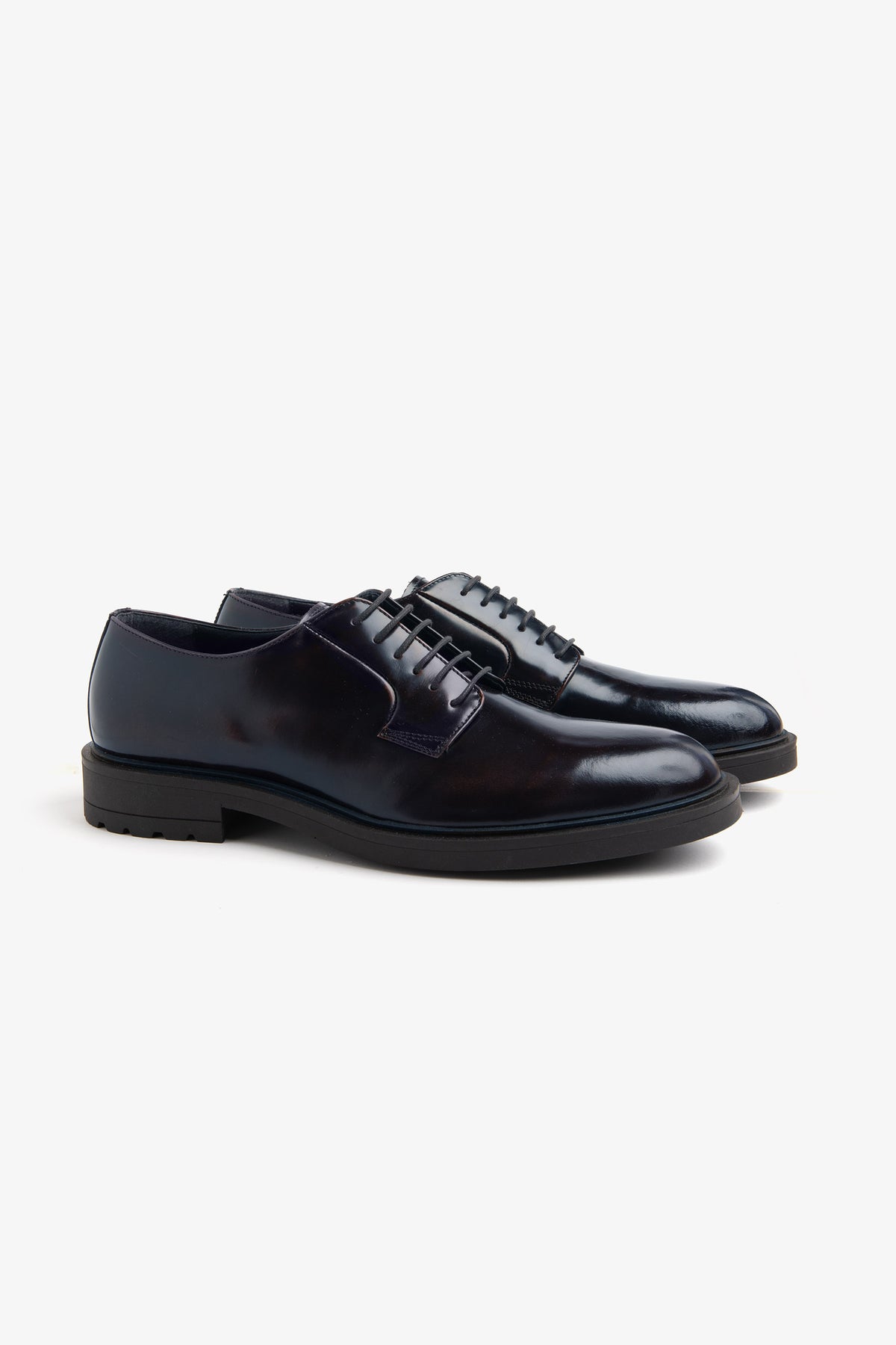 Blue classic Derby shoes