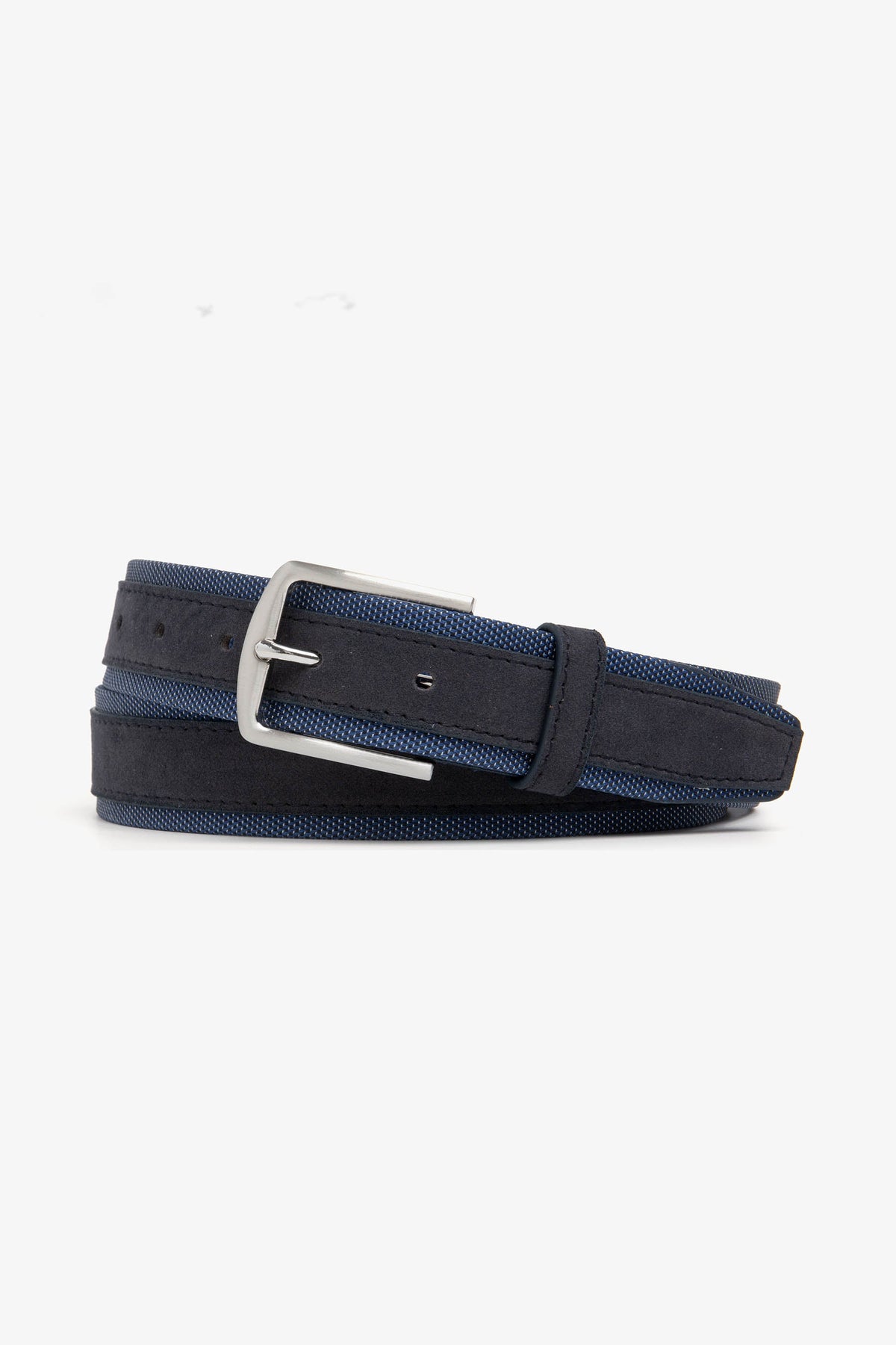 Blue bi-material belt