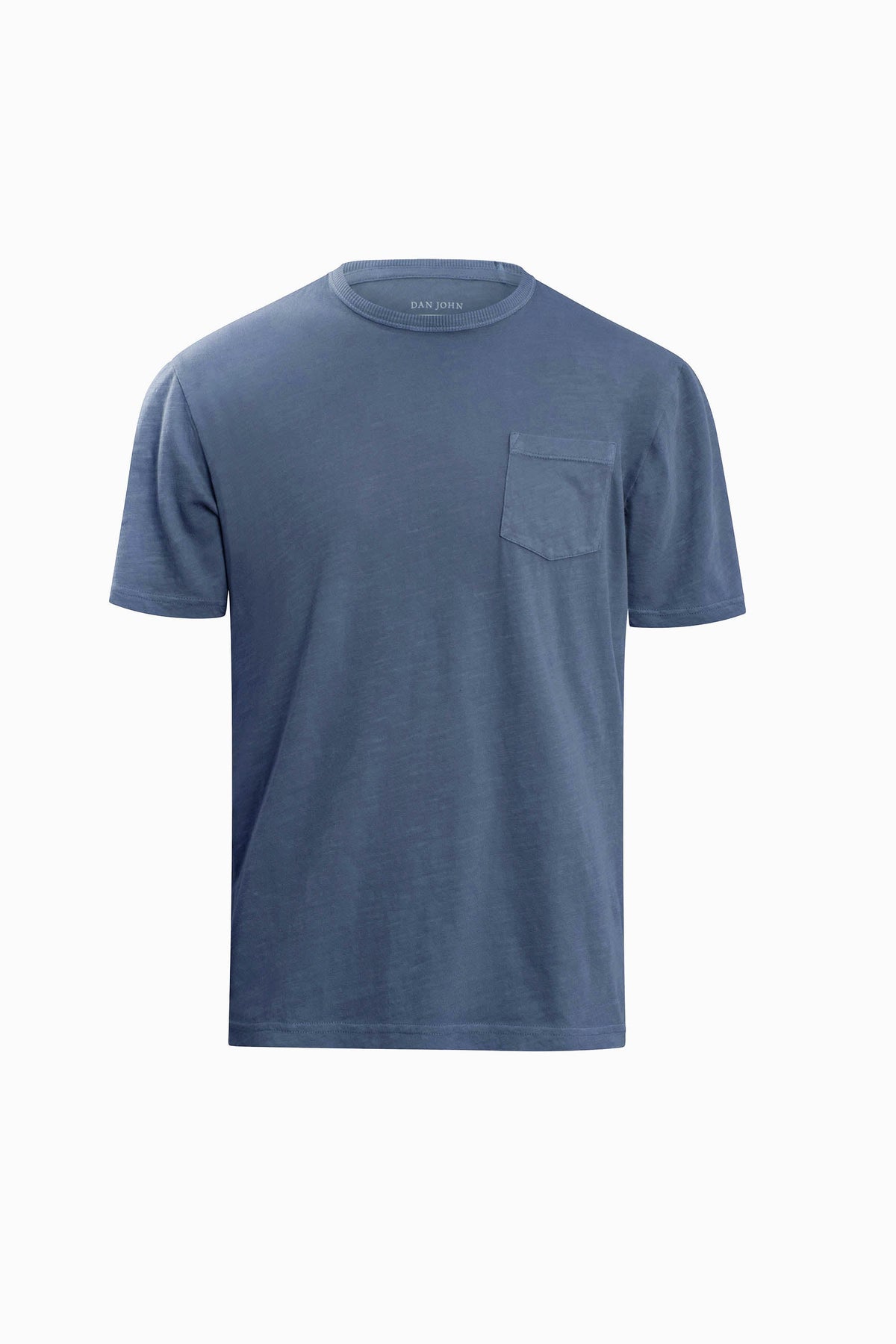 Crew-neck T-shirt with avion pocket