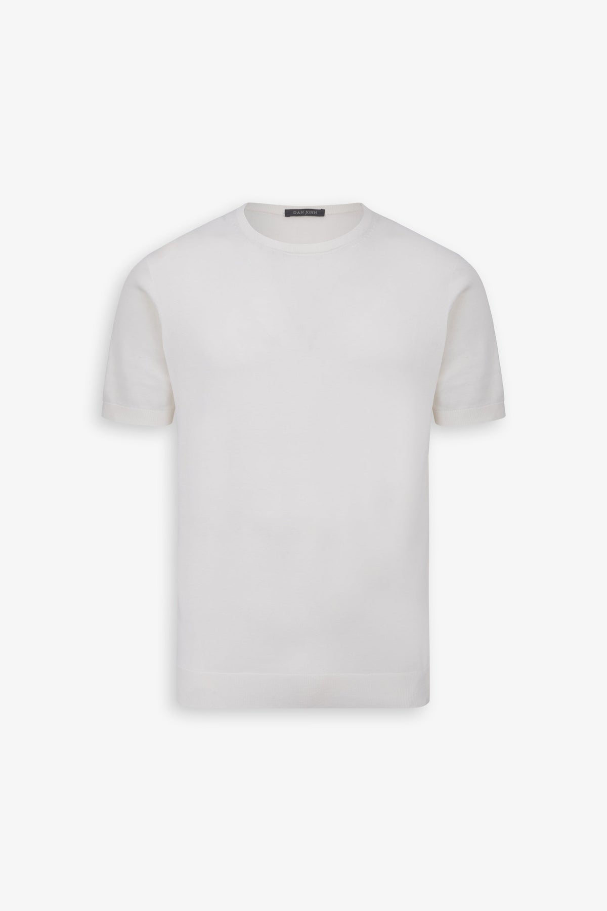 T-shirt in maglia bianco