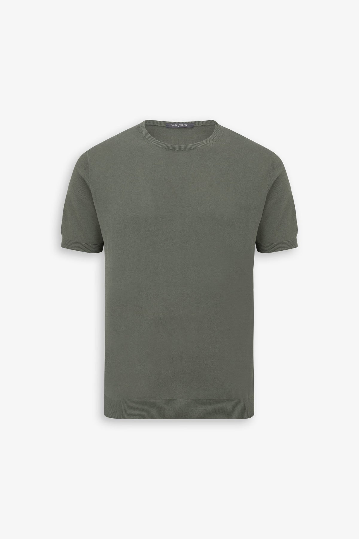 Green knitted T-shirt