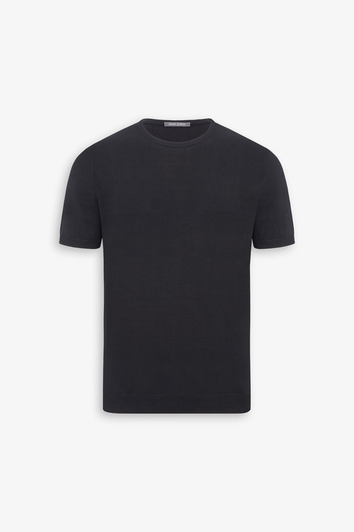 T-shirt in maglia nera