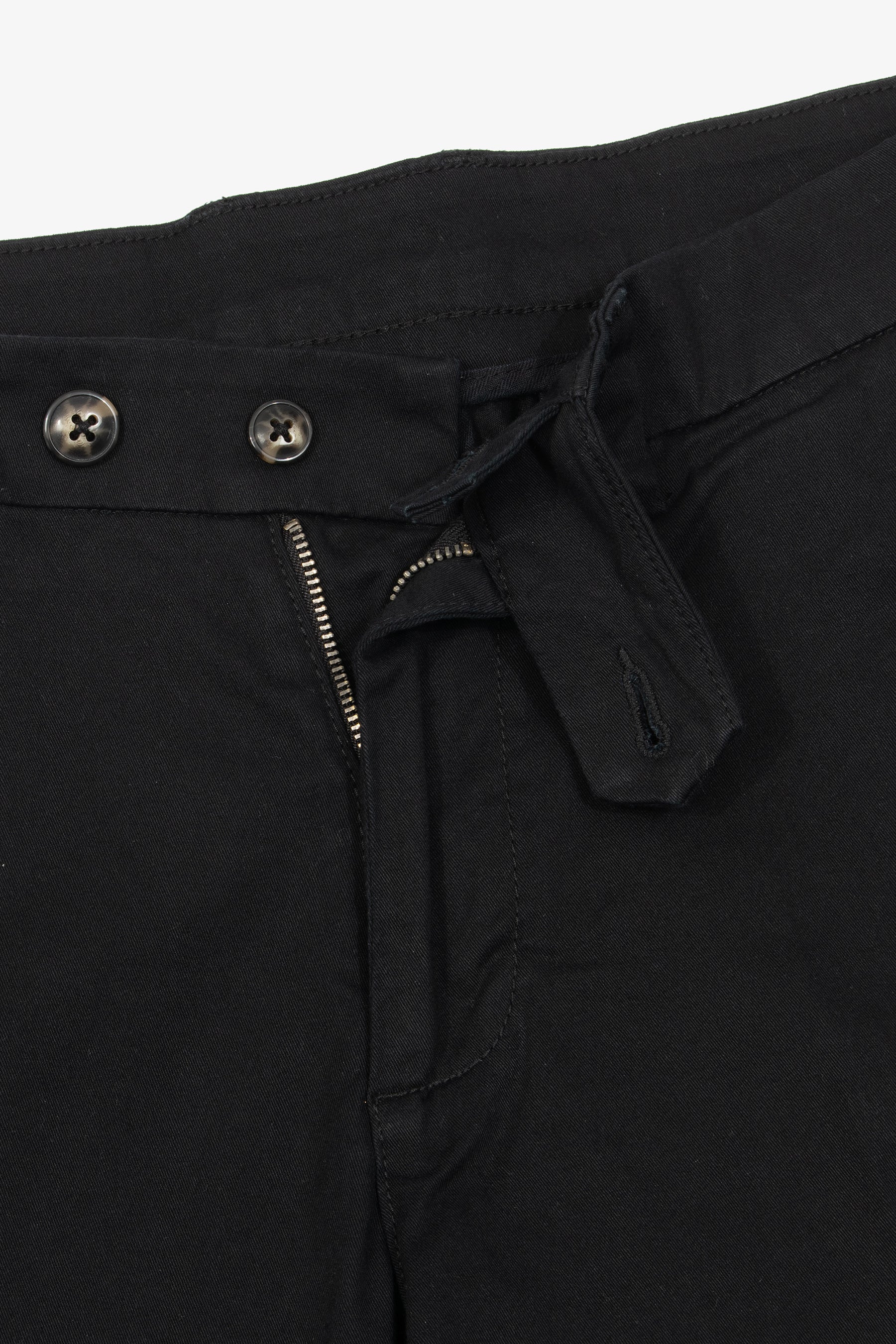 Black chino trousers