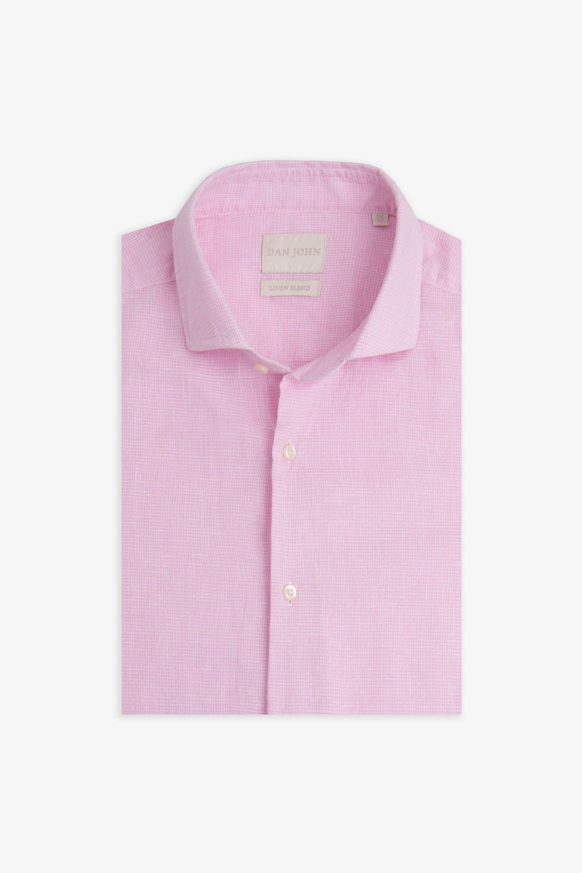 Camicia pied de poule rosa-Dan John