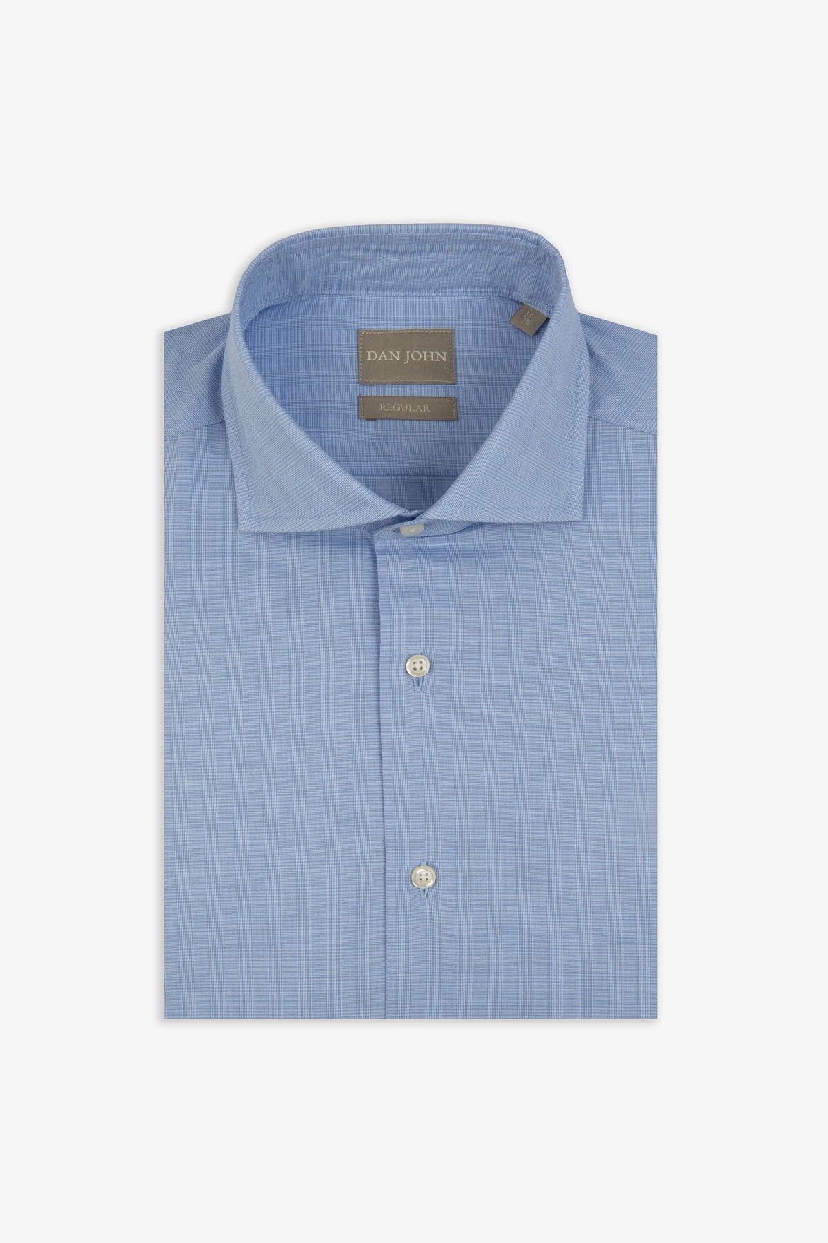 Camicia principe di galles azzurra-Dan John
