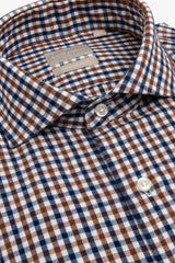 Camicia vichy blu-Dan John