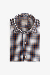 Camicia vichy blu-Dan John