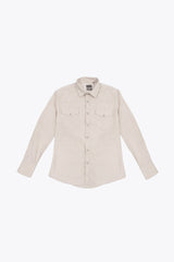 Camicia western velluto slim burro-Dan John