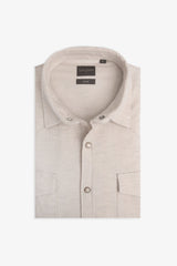 Camicia western velluto slim burro-Dan John