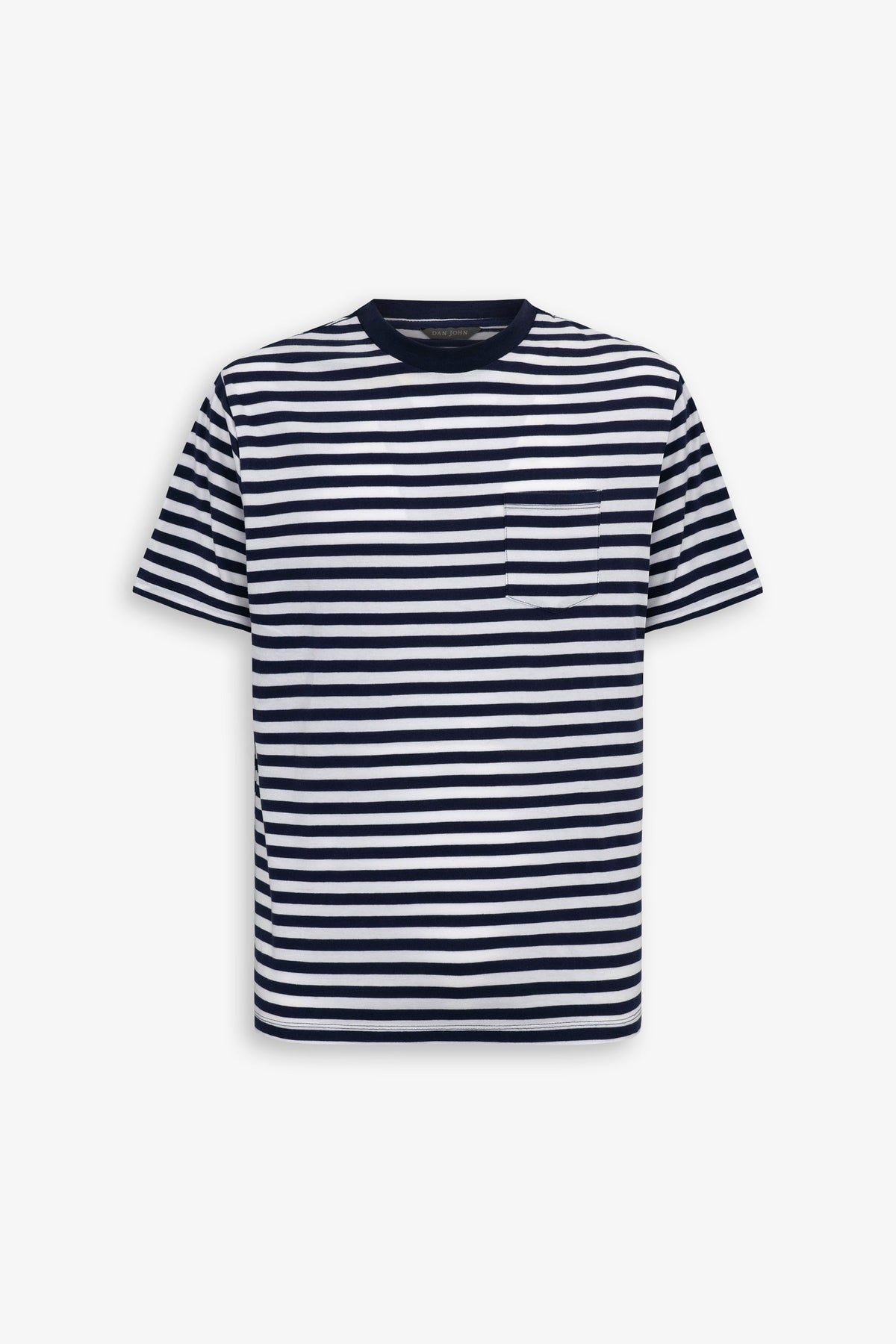 Blue striped T-shirt