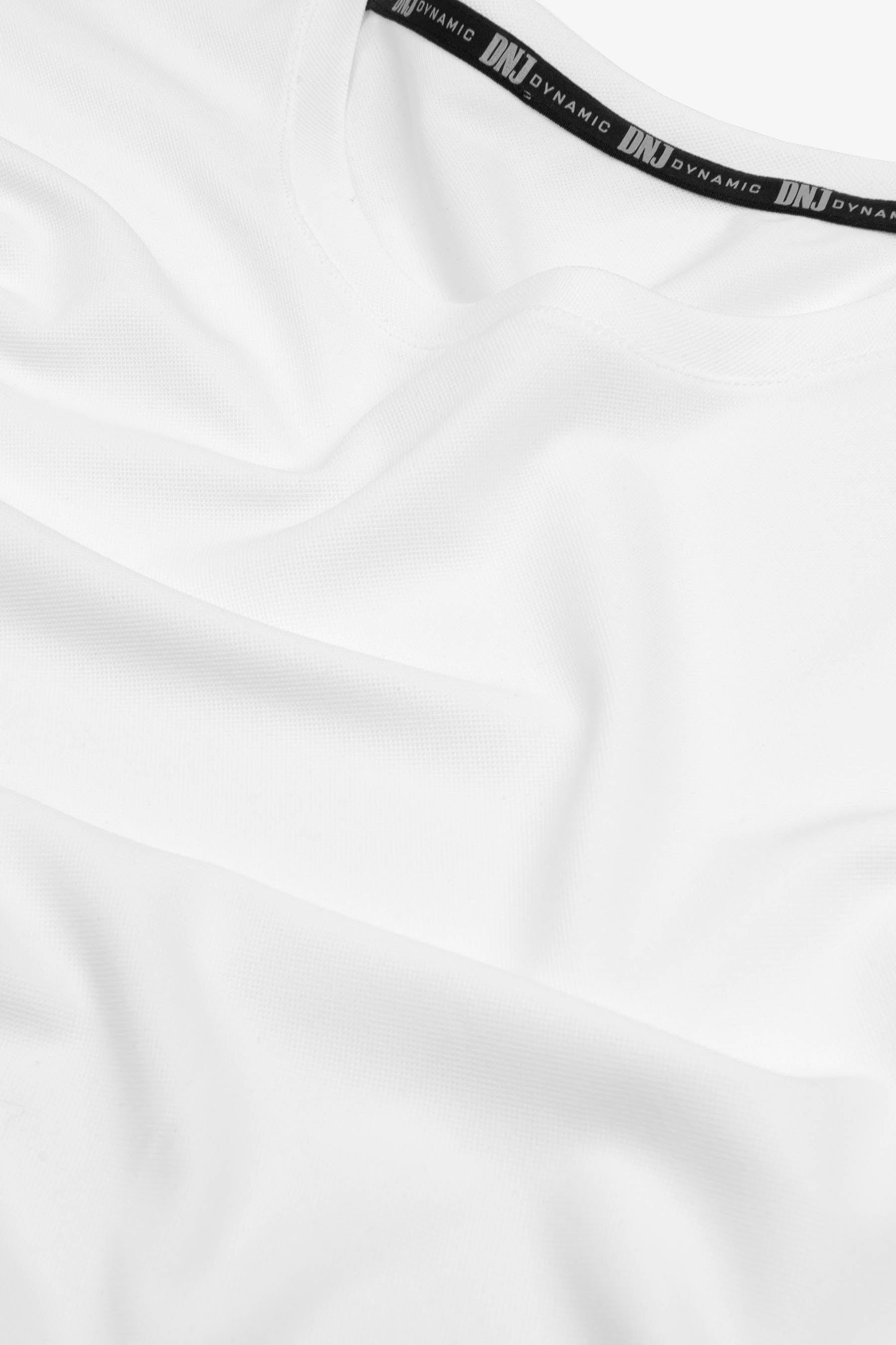 T-shirt tecnica basic bianca DNJ-Dan John