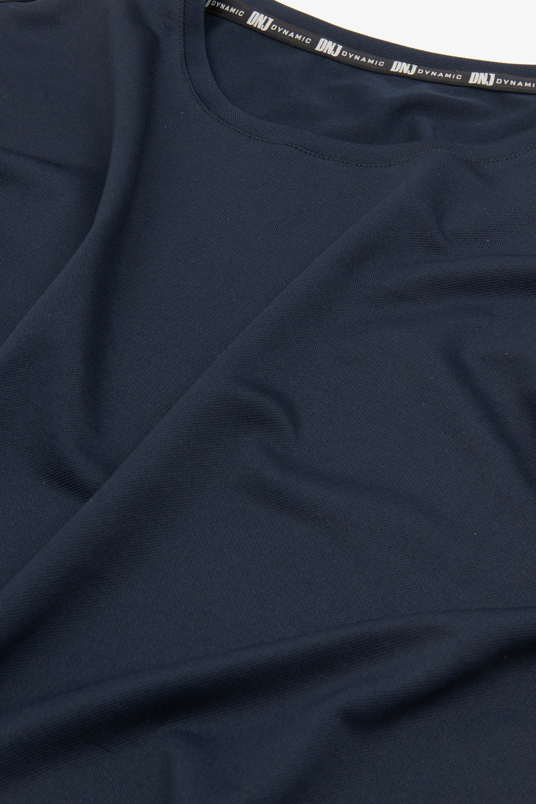 T-shirt tecnica basic blu DNJ-Dan John