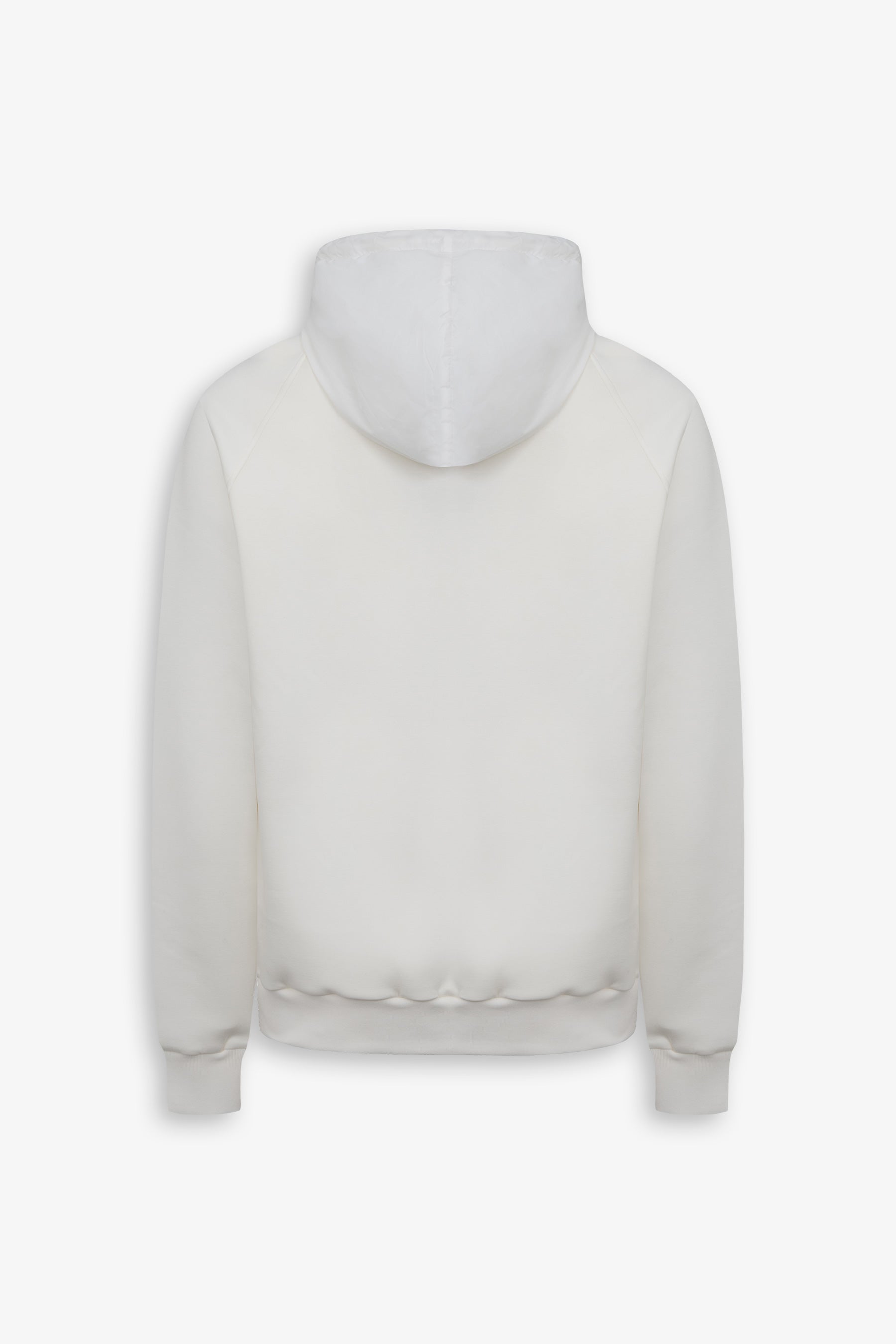 Felpa full zip bimaterica DNJ panna-Dan John