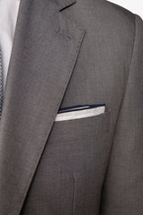 Giacca da abito melange grigio-Dan John
