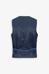 Gilet in tela fiammata royal-Dan John
