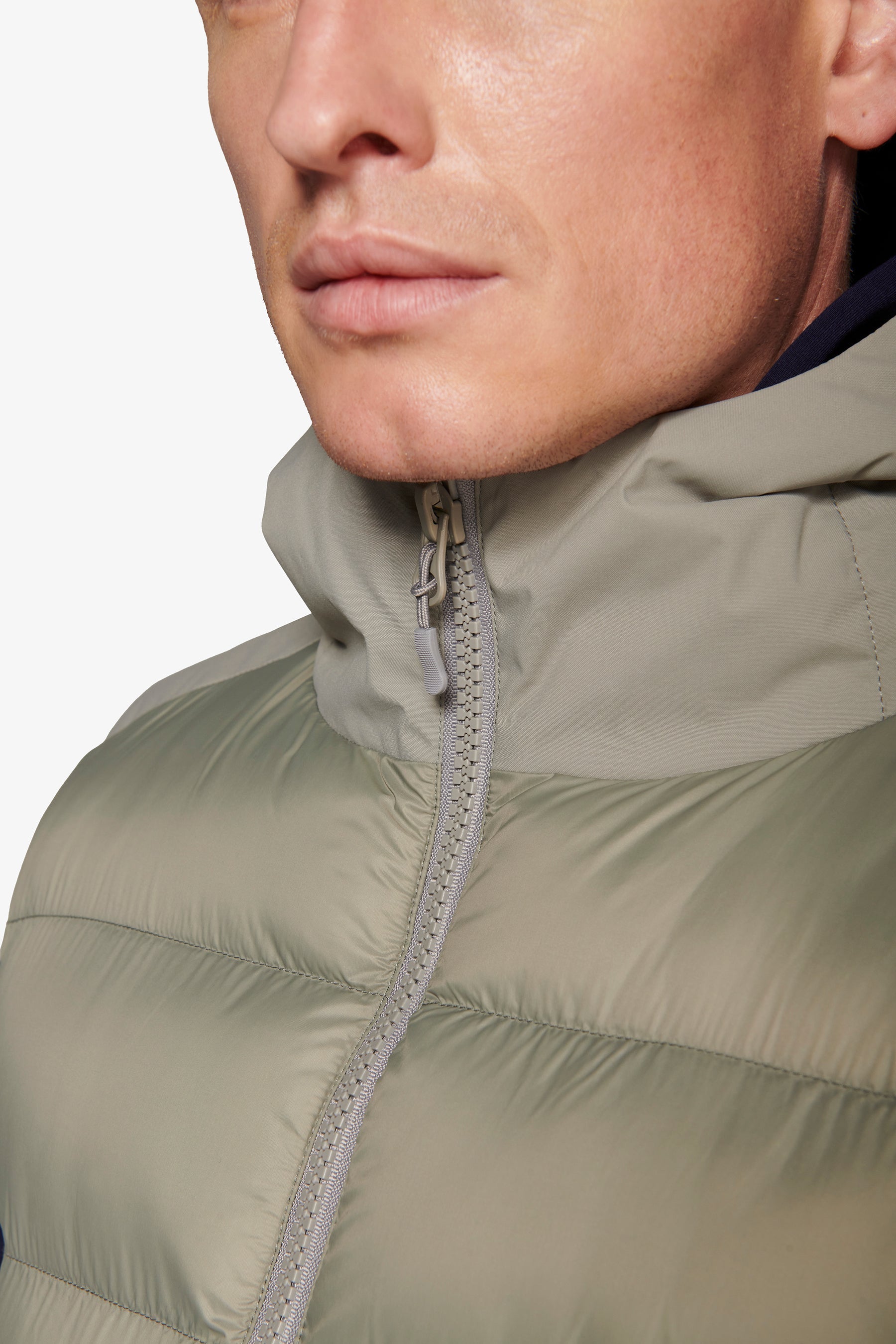 Gilet trapuntato DNJ grigio-Dan John
