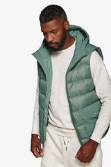 Gilet trapuntato DNJ salvia-Dan John