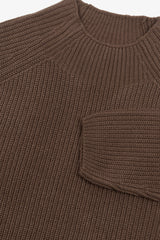 Maglia collo vulcano punto pannocchia fango-Dan John