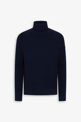 Maglia dolcevita costa inglese DNJ blu-Dan John