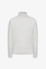 Maglia dolcevita costa inglese DNJ panna-Dan John