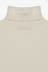 Maglia dolcevita labirinto panna-Dan John