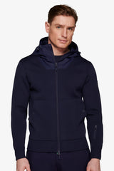 Maglia full zip DNJ blu-Dan John