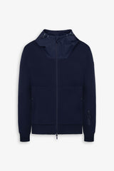 Maglia full zip DNJ blu-Dan John
