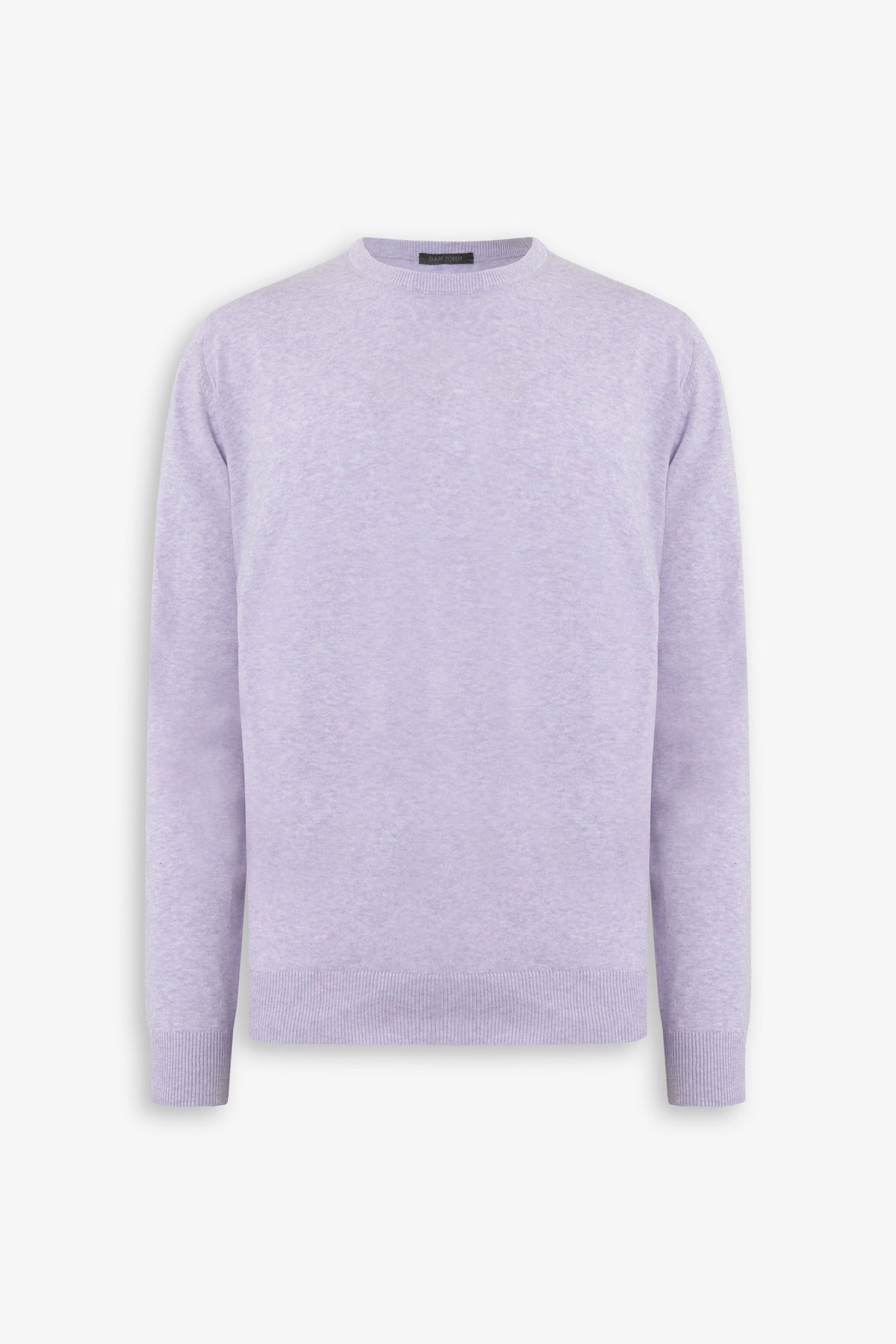 Maglia girocollo cotone lilla-Dan John