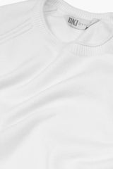 Maglia girocollo rollino DNJ panna-Dan John