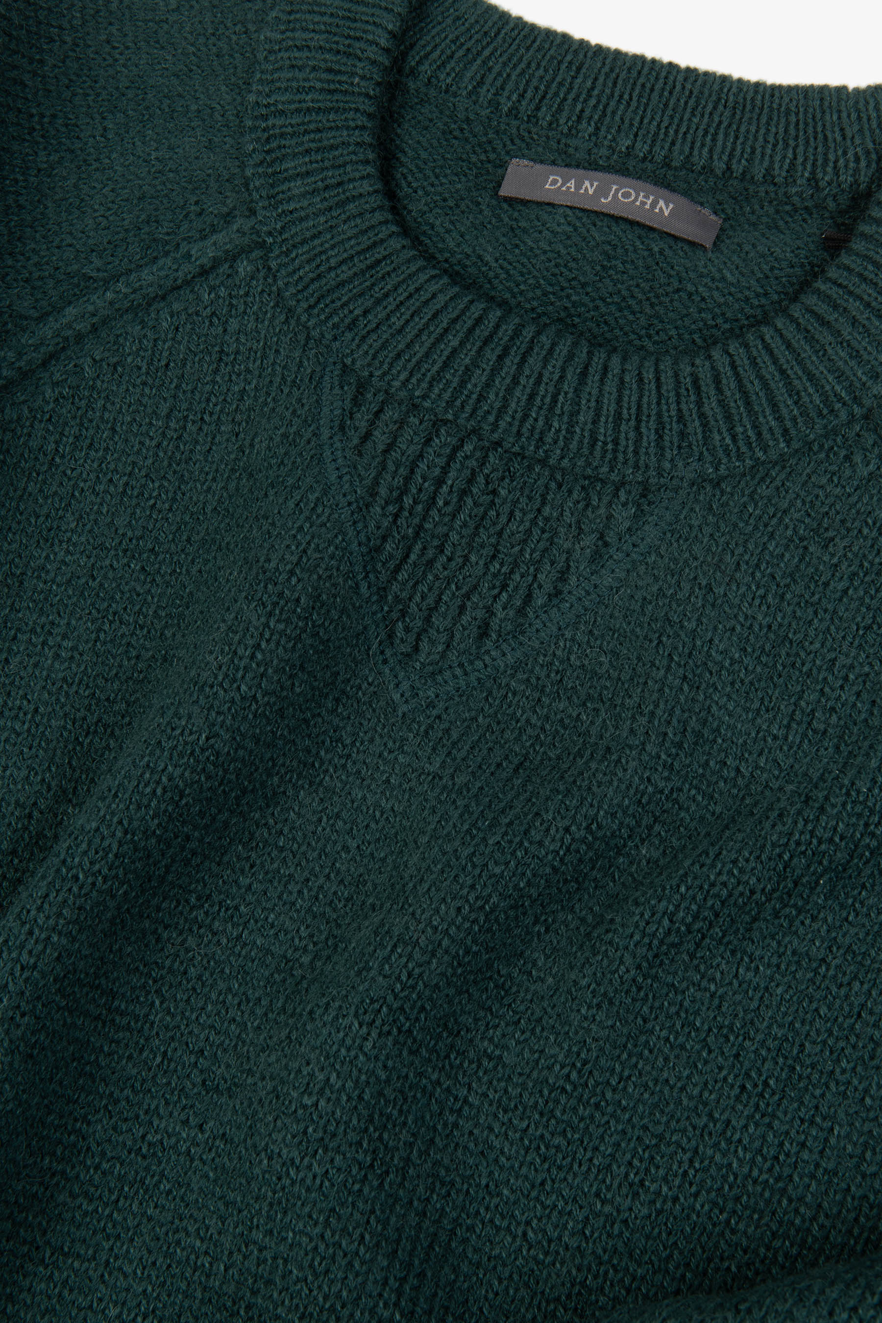 Maglia raglan lambswool ottanio-Dan John