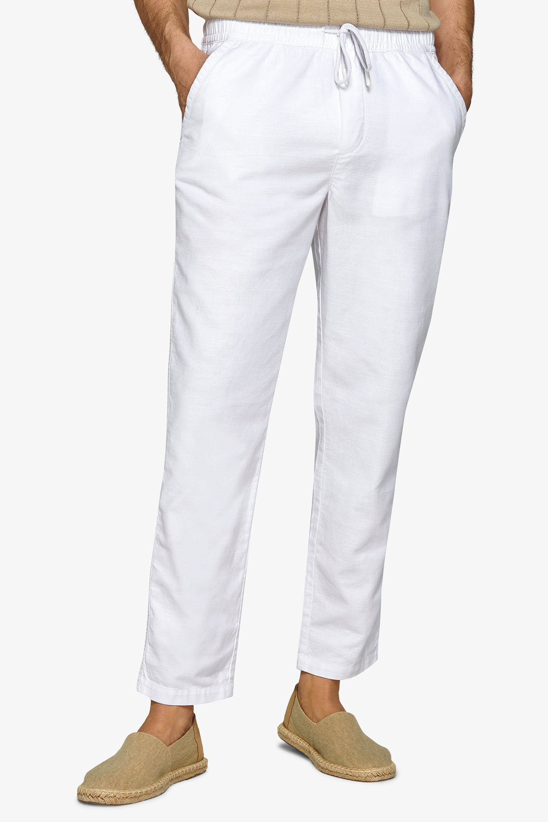 Pantalaccio armaturato bianco ottico-Dan John