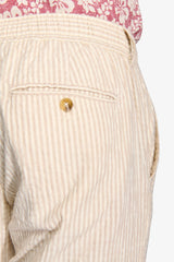 Pantalaccio seersucker rigato beige-Dan John