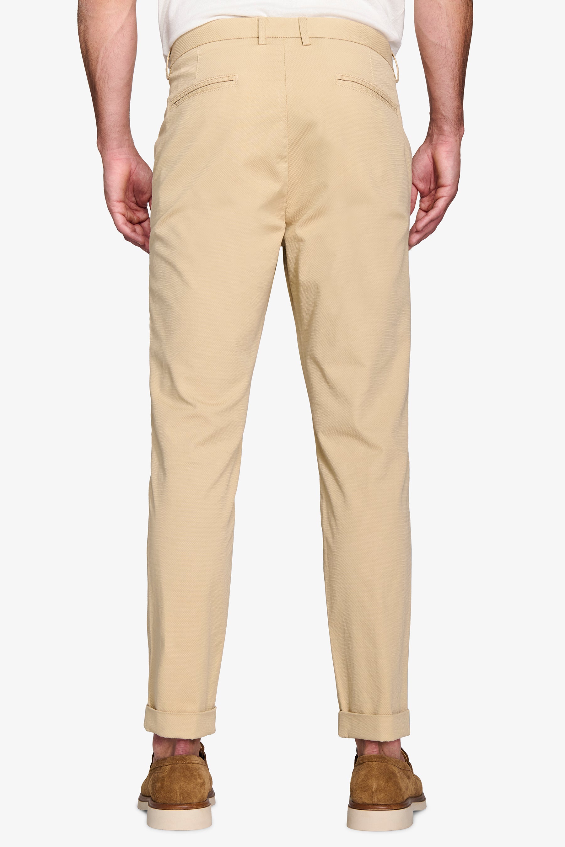 Pantalone armaturato ecru-Dan John
