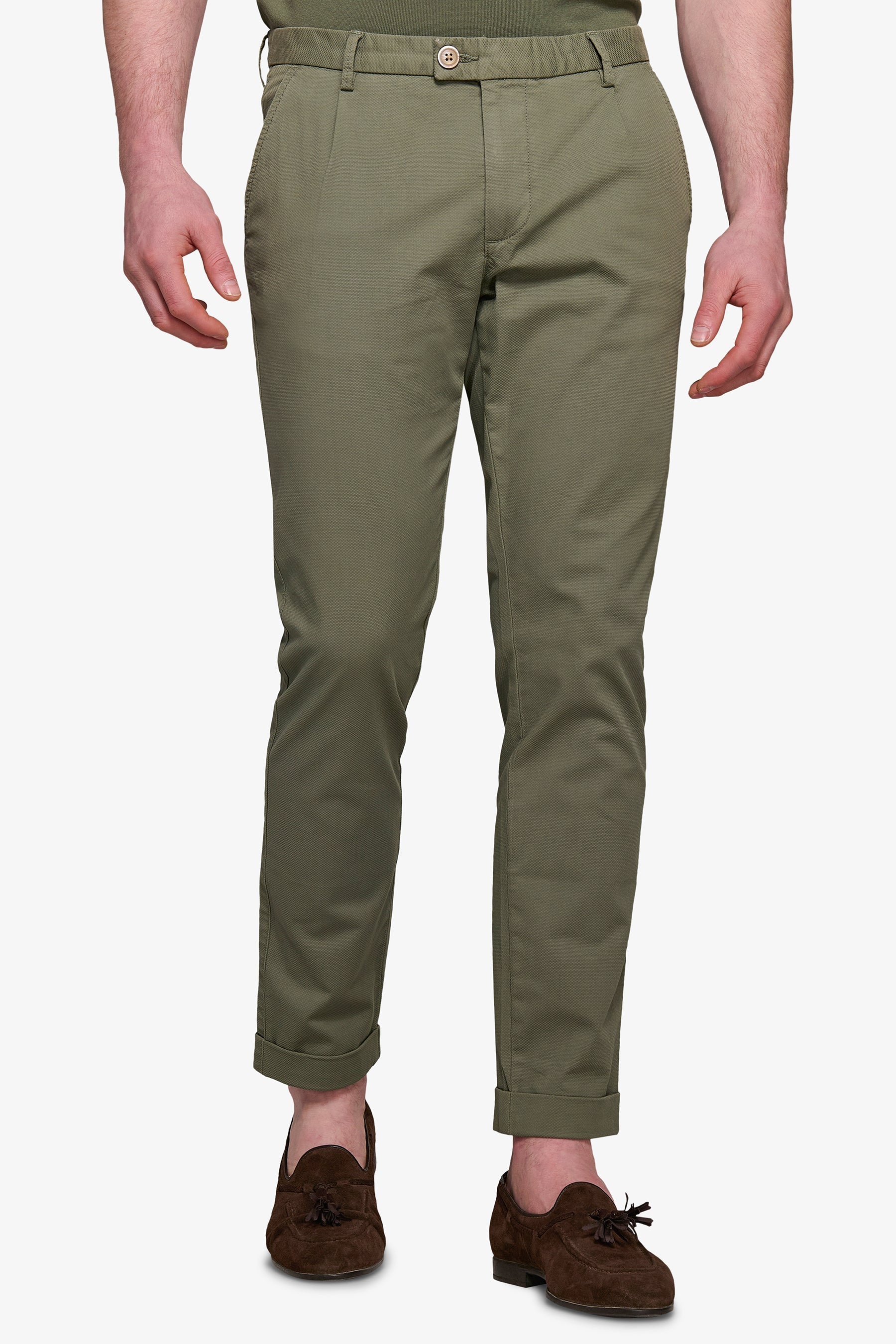 Pantalone armaturato verde-Dan John