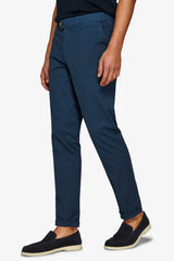 Pantalone chino cavalry stretch blu-Dan John