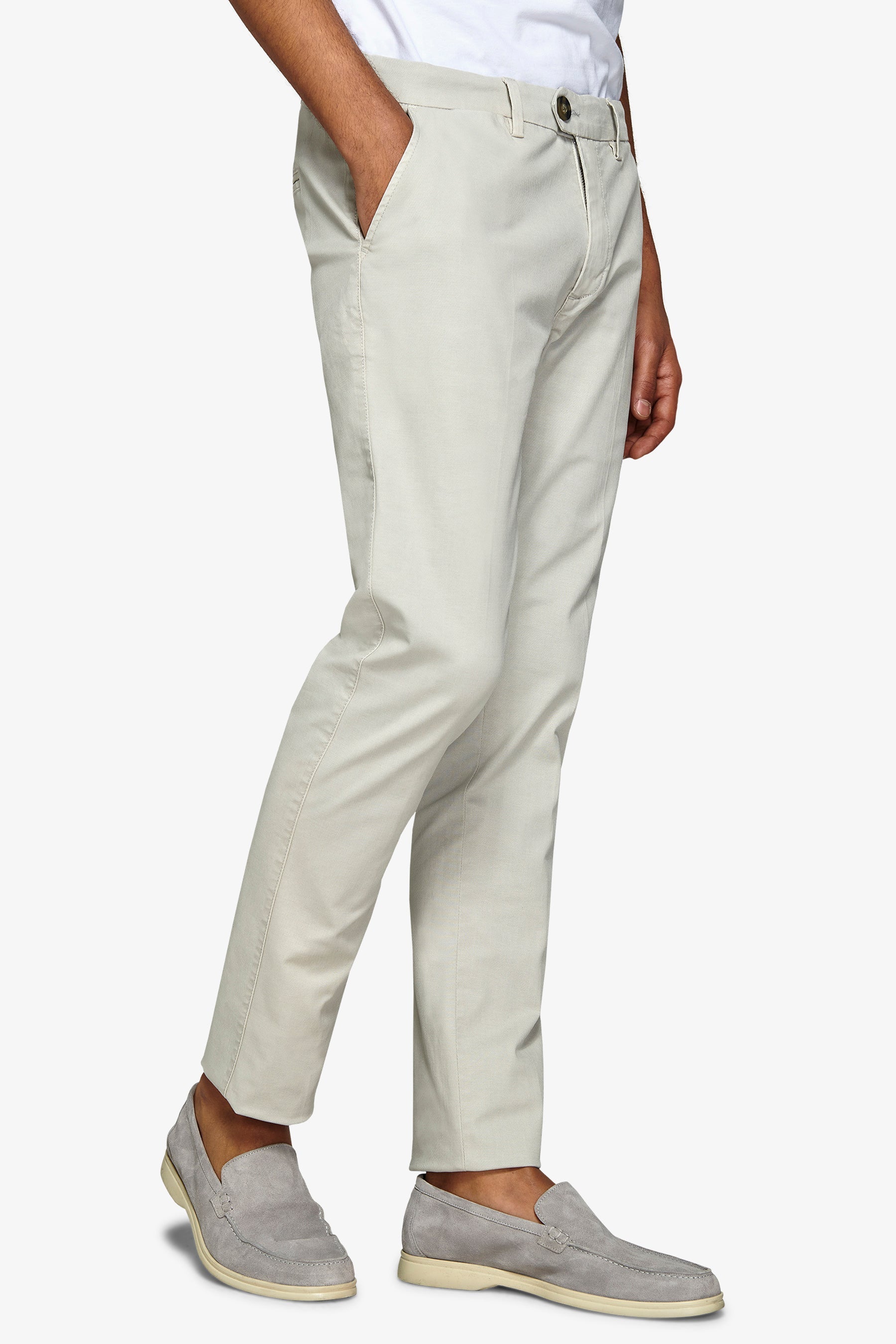 Pantalone chino cavalry stretch mastice-Dan John