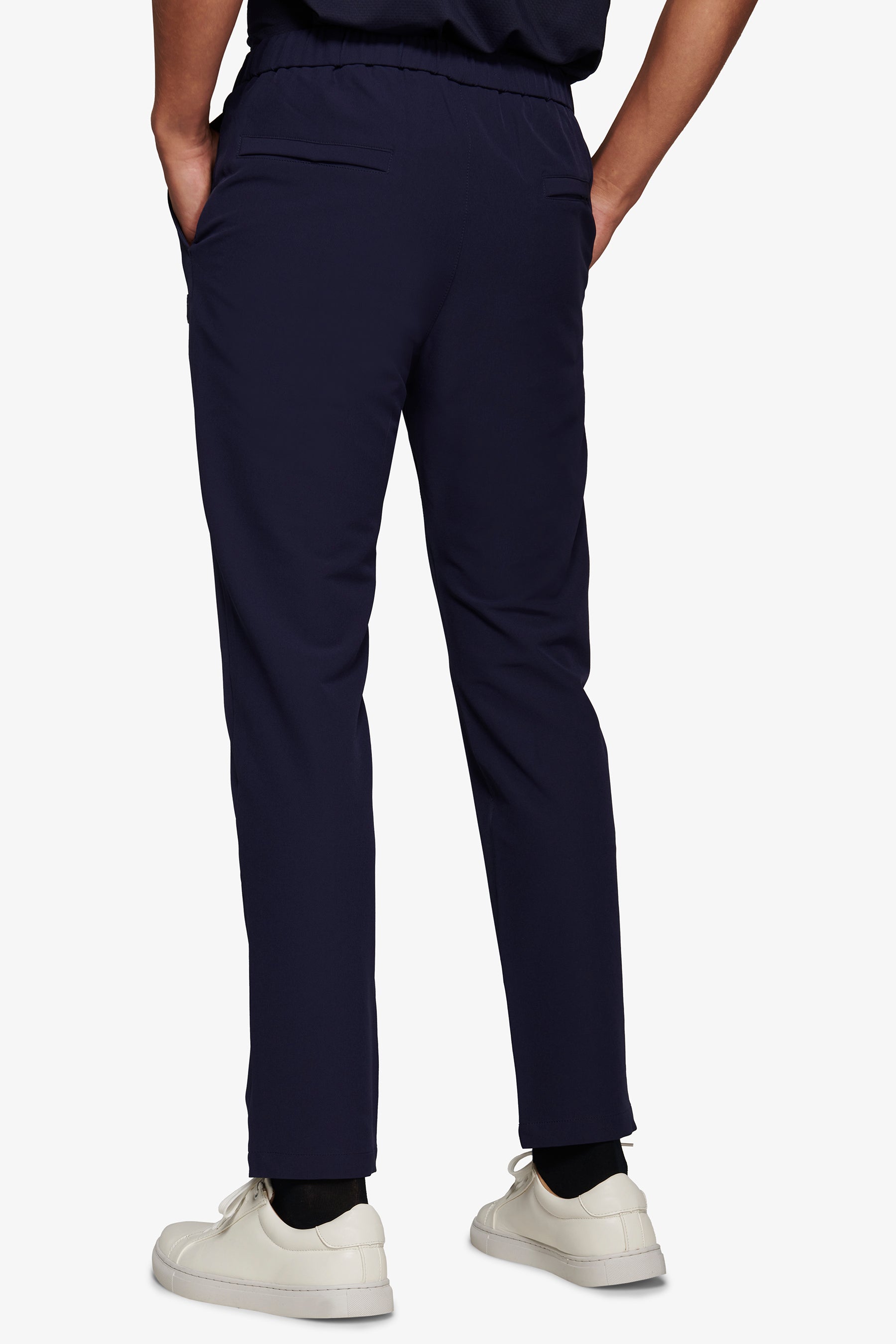 Pantaloni chino tecnico DNJ blu-Dan John