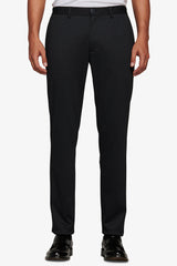 Pantaloni in jersey stretch microfantasia blu-Dan John