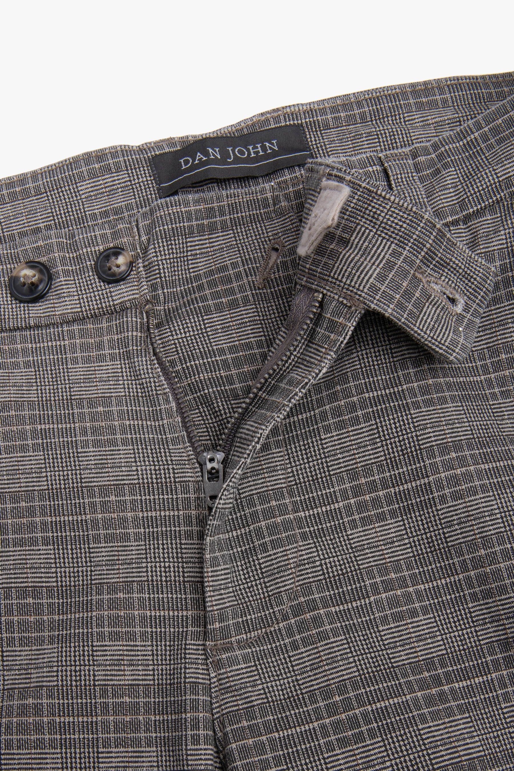 Pantalone principe di galles tinto capo beige-Dan John