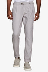 Pantaloni cavalry grigio chiaro-Dan John