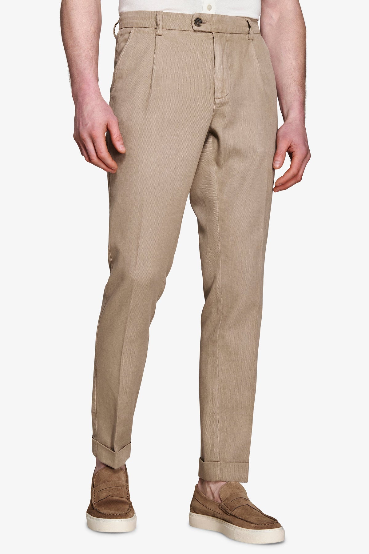 Pantaloni cavalry tortora-Dan John