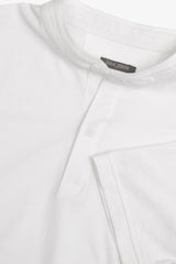 Polo coreana in piquet bianca-Dan John