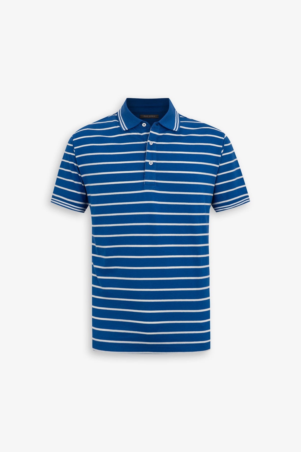 Polo rigata in jersey royal-Dan John