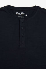 T-shirt chester effetto fiammato blu-Dan John