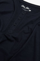 T-shirt chester effetto fiammato blu-Dan John