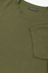 T-shirt in maglia nido d'ape militare-Dan John